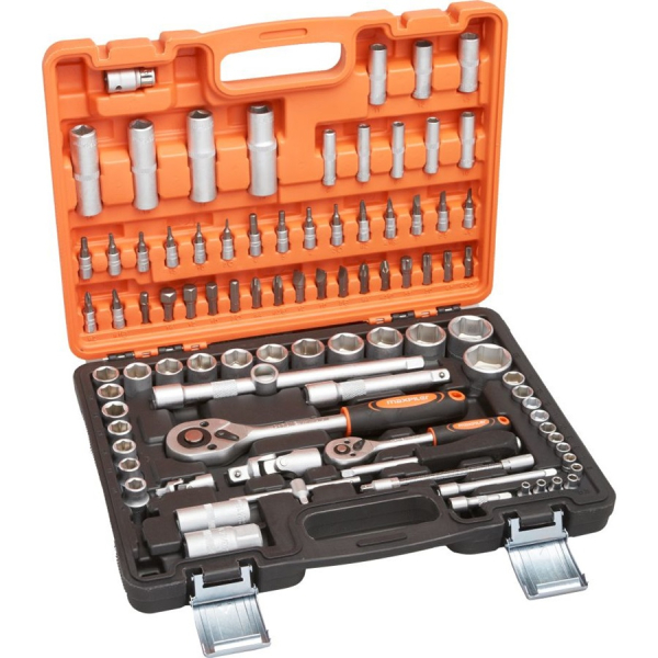 Набор инструмента MAXPILER MXT-94-SET (94 предмета, 1/2" и 1/4", CrV)   MXT-94-SET