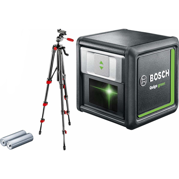 Лазерный уровень BOSCH QUIGO Green set штатив   0.603.663.C01