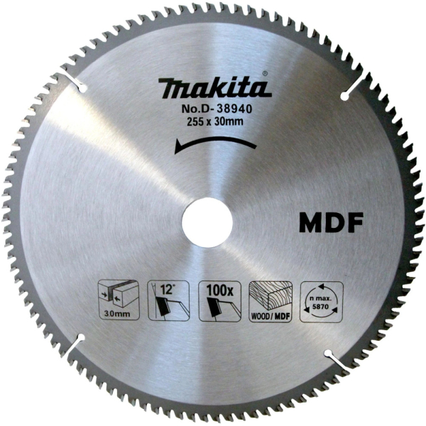 Диск п/п Makita 255*30*100   (D-38940)