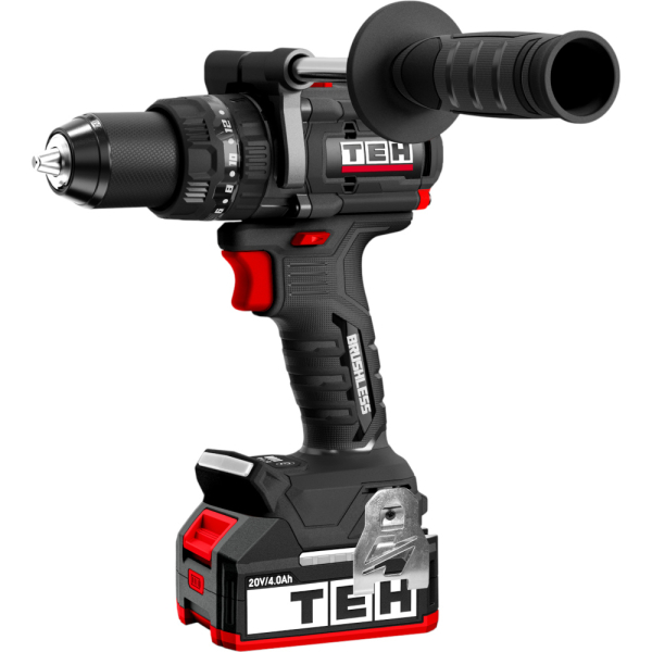 Дрель ударная аккумуляторная 20V TEH TDBL1520-1B