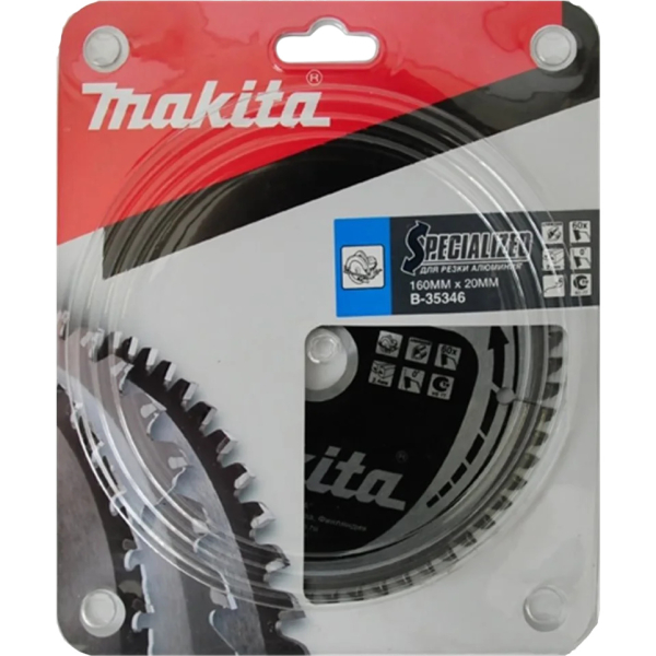 Диск п/п Makita 160*20*60   (B-35346)