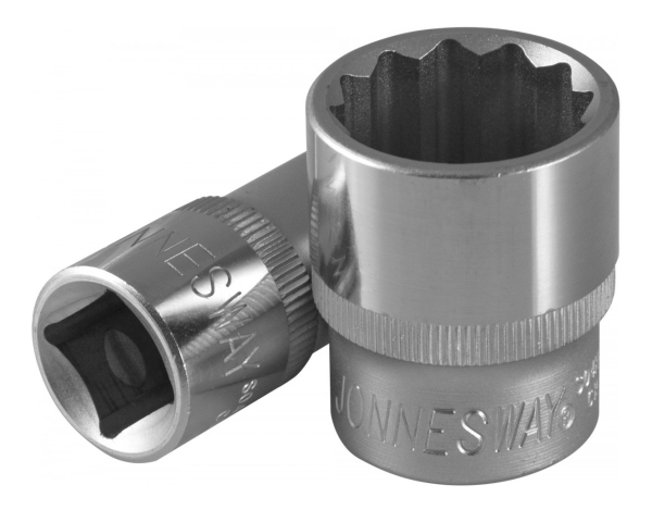 Головка торцевая JONNESWAY 12-гранная 1/2"DR 19мм