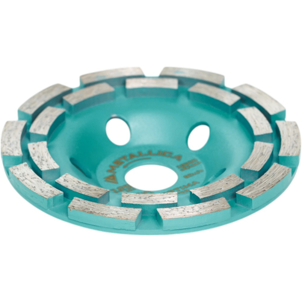 Чашка алмазная сегментная 2 ряда METALLICA Optima 125x22,2 мм, по бетону   900802