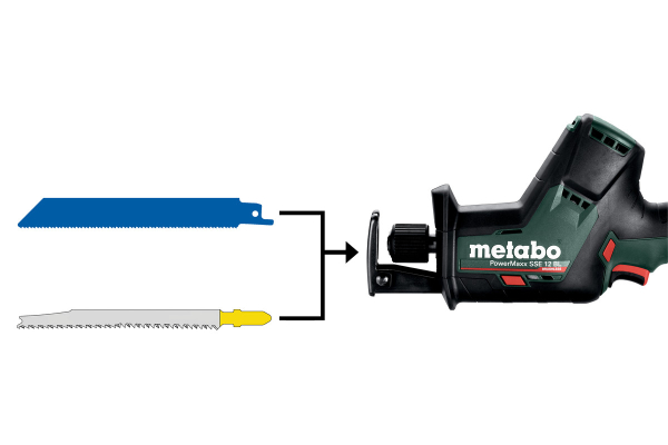 Пила сабельная аккумуляторная Metabo PowerMaxx SSE 12 BL Li-ion
